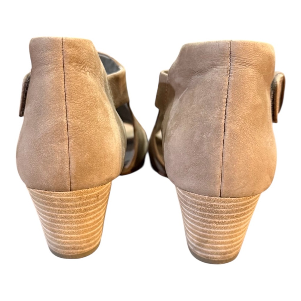Eileen Fisher "Iris" Open Toe Wedge Sandals Women’s 6.5 - Picture 2 of 8